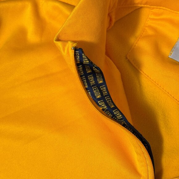 Nashville Predators 2th Year 1/4 Zip Yellow Logo Pullover ... - Picture 10 of 11